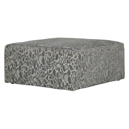 Lamar Cocktail Ottoman in Grey Color