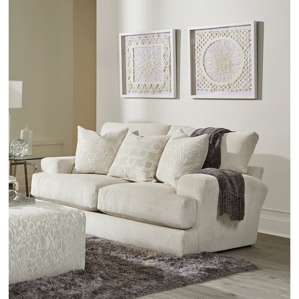 Lamar Loveseat in Brown Color