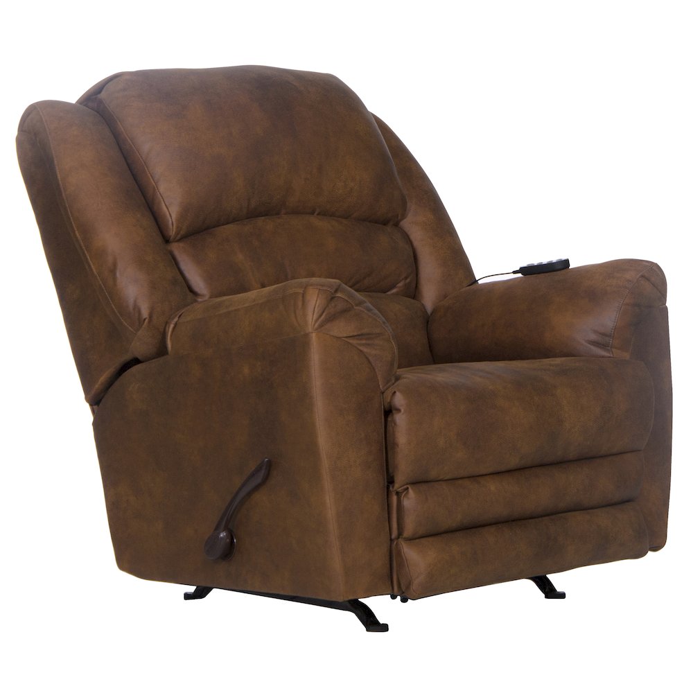 Hayden Extra Extension Rocker Recliner with Heat and Massage