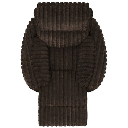 Daydream Swivel Glider Recliner in Chocolate color