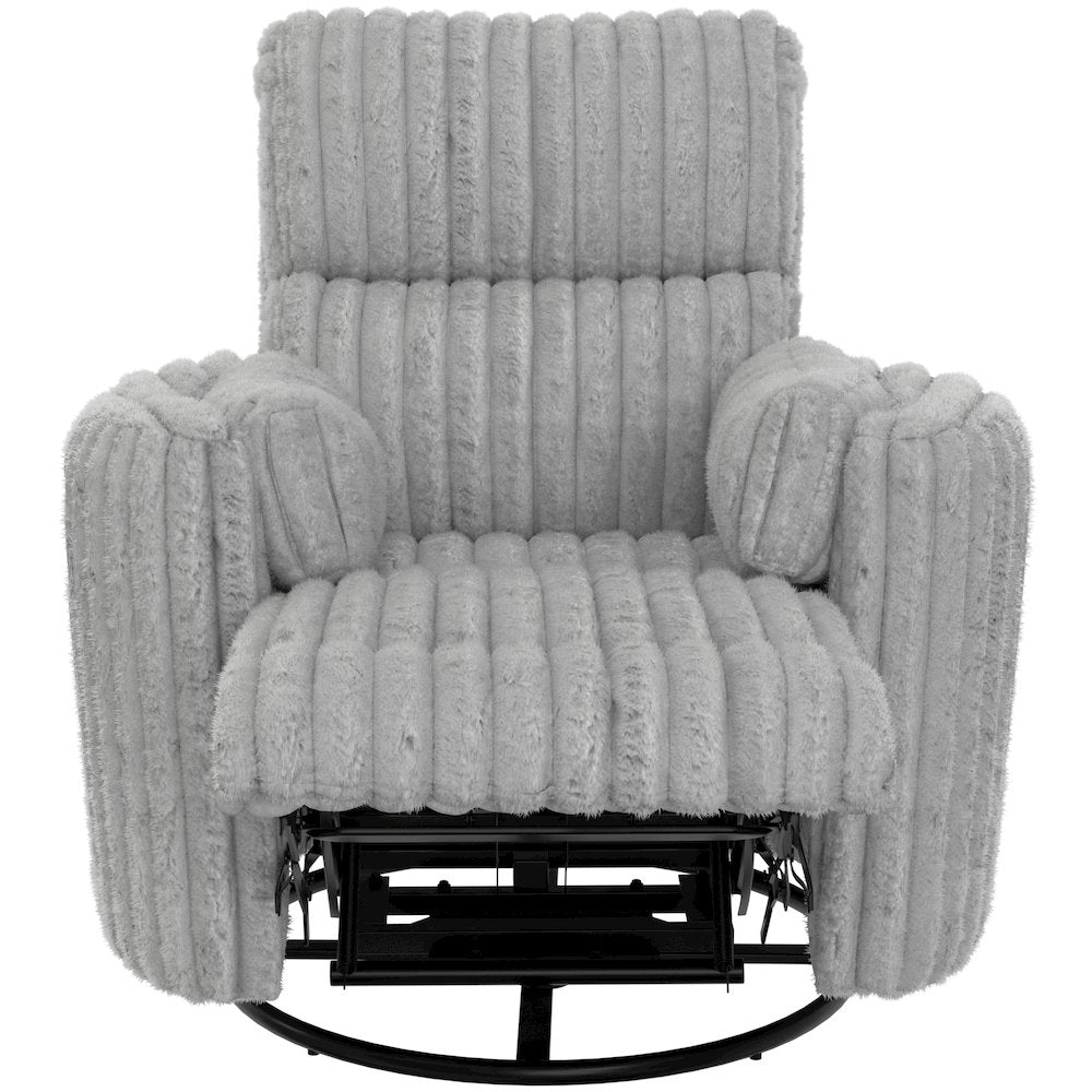 Daydream Swivel Glider Recliner in Moonstruck color