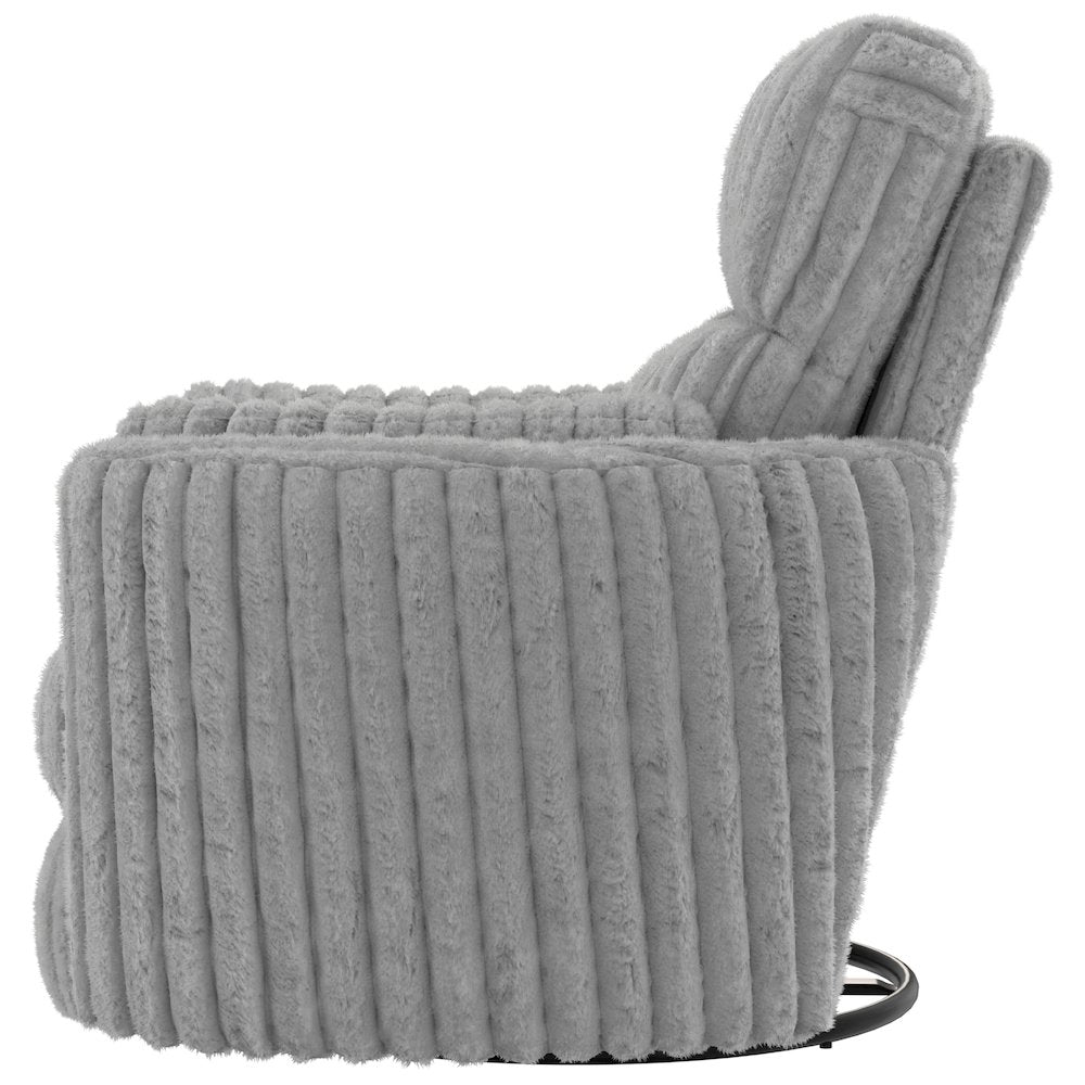 Daydream Swivel Glider Recliner in Moonstruck color