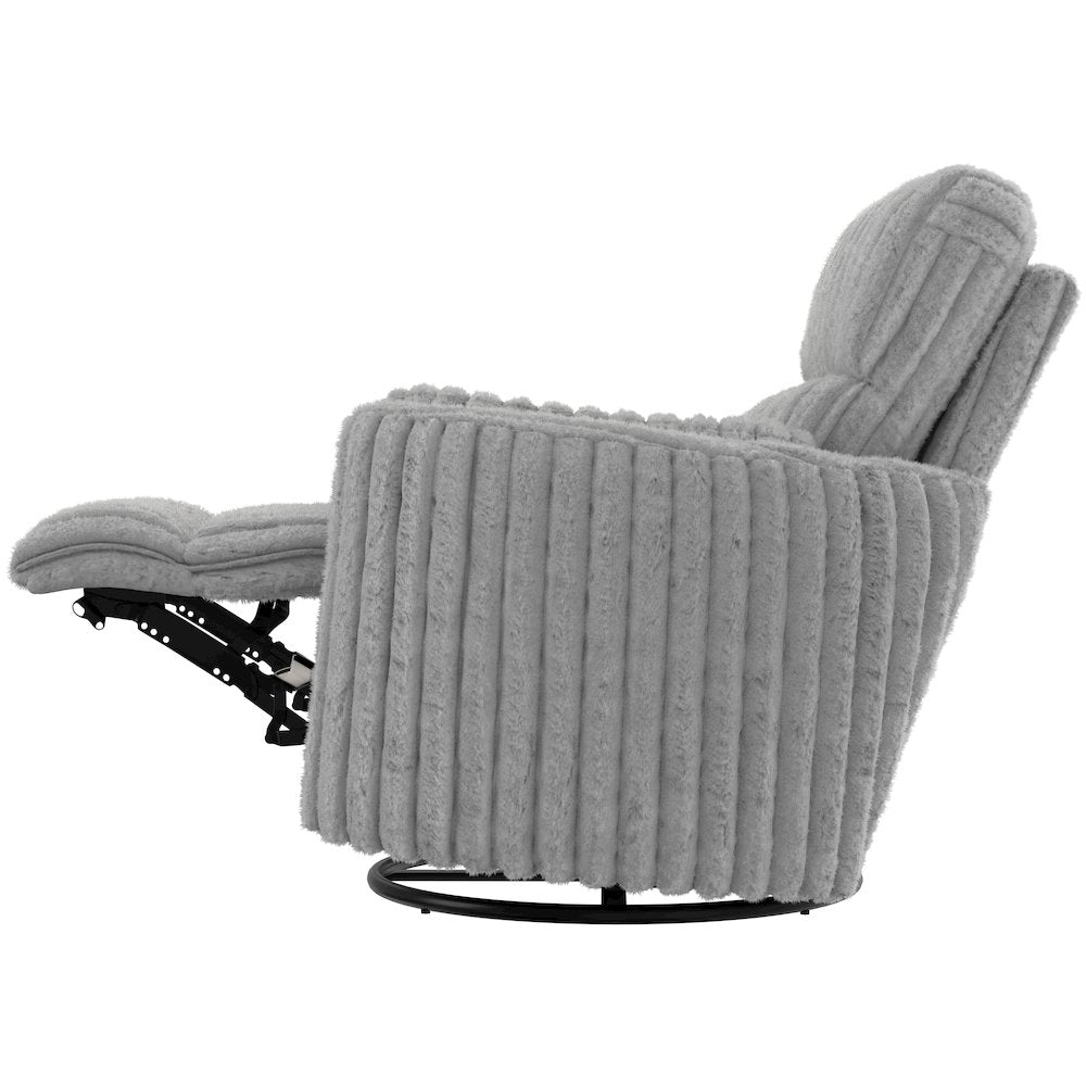 Daydream Swivel Glider Recliner in Moonstruck color