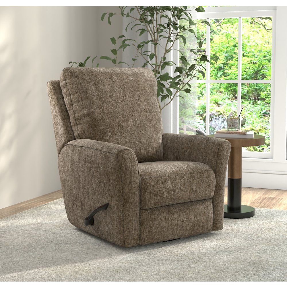 Belton Swivel Glider Recliner in Sand color