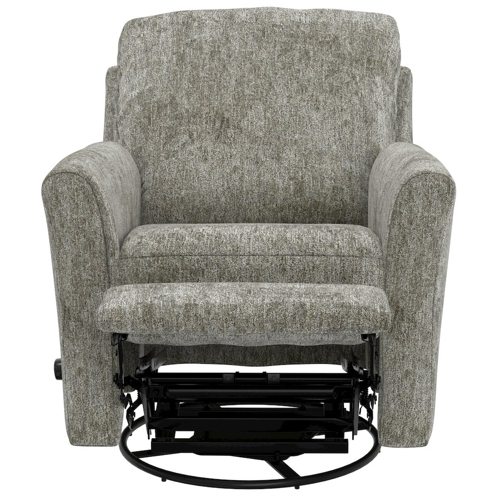 Belton Swivel Glider Recliner in Stone color