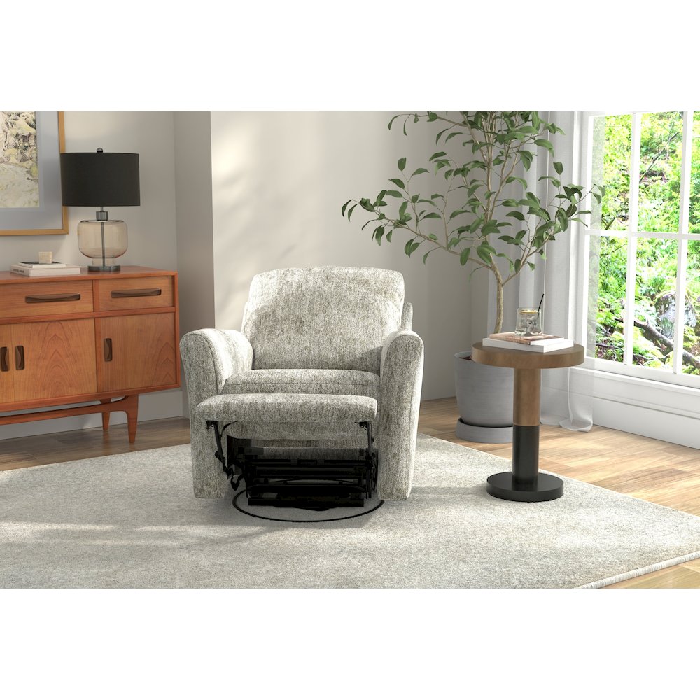 Belton Swivel Glider Recliner in Stone color