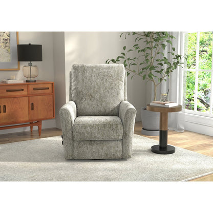 Belton Swivel Glider Recliner in Stone color