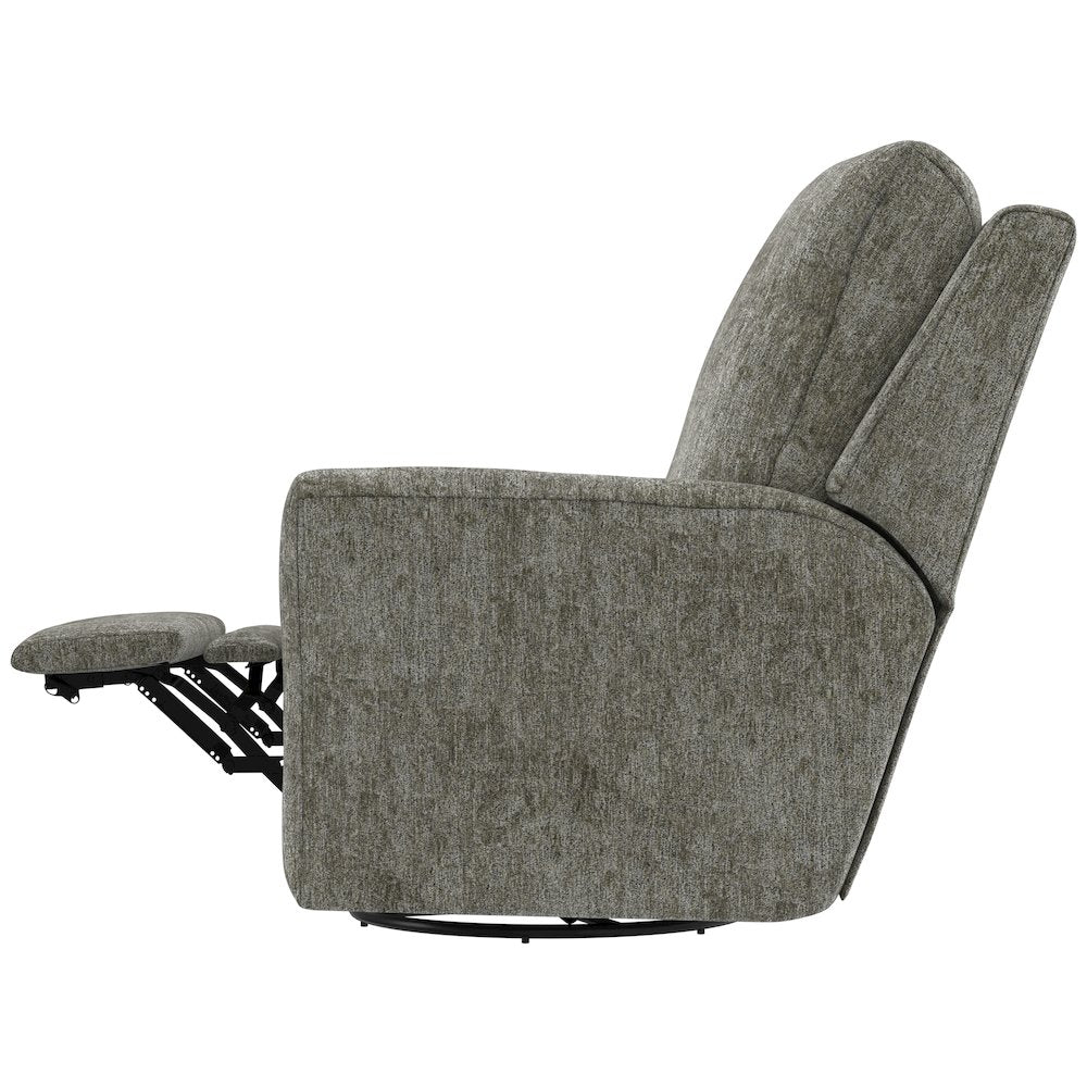 Belton Swivel Glider Recliner in Stone color