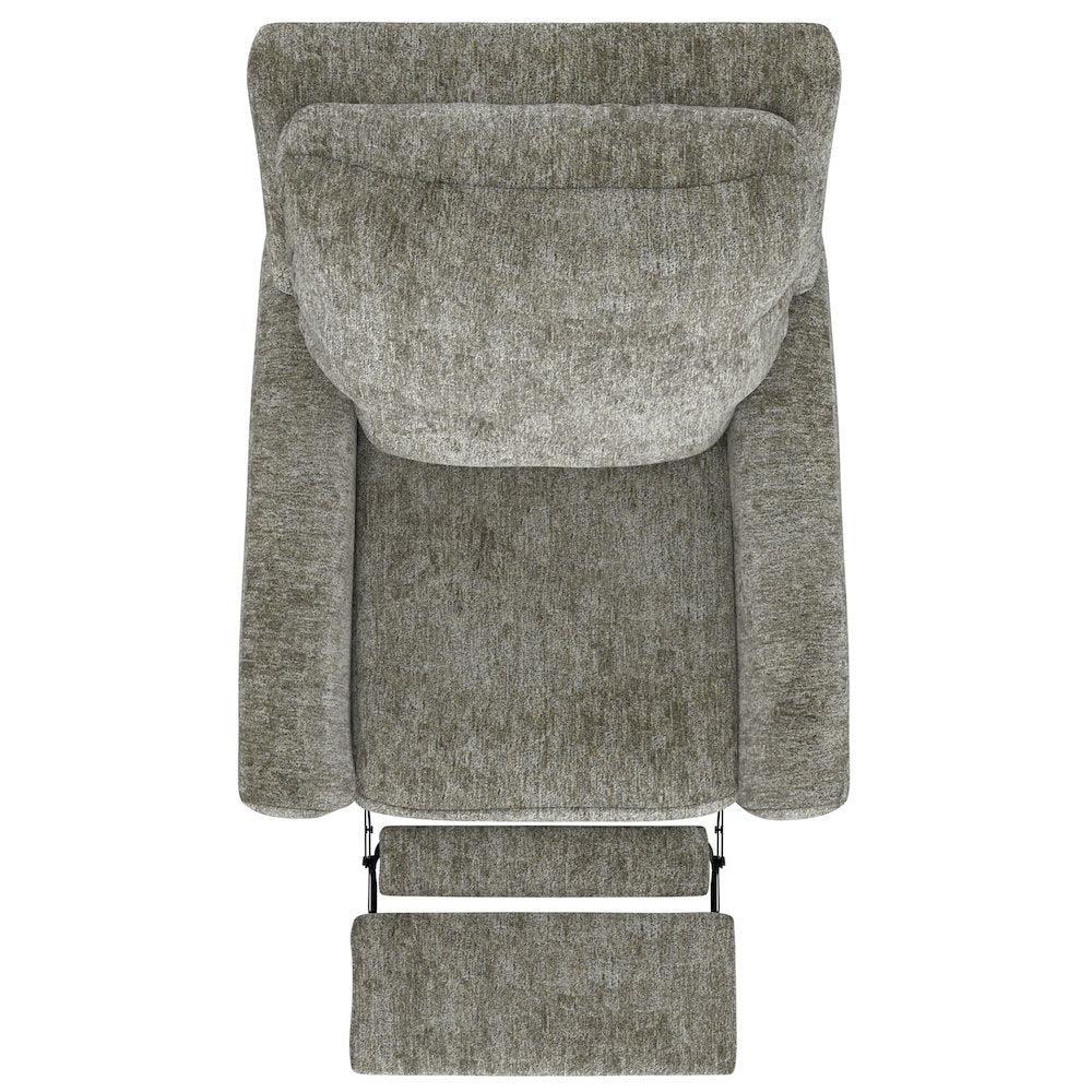 Belton Swivel Glider Recliner in Stone color