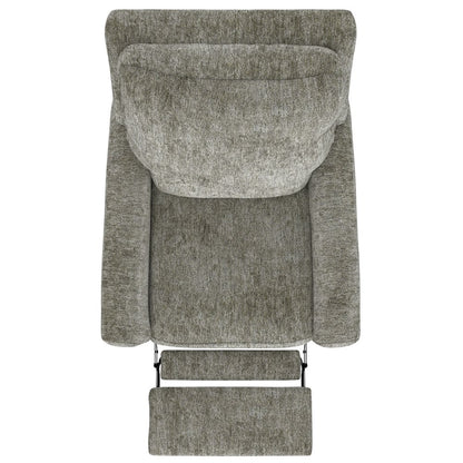 Belton Swivel Glider Recliner in Stone color