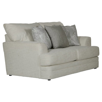 Zeller Loveseat in White Color
