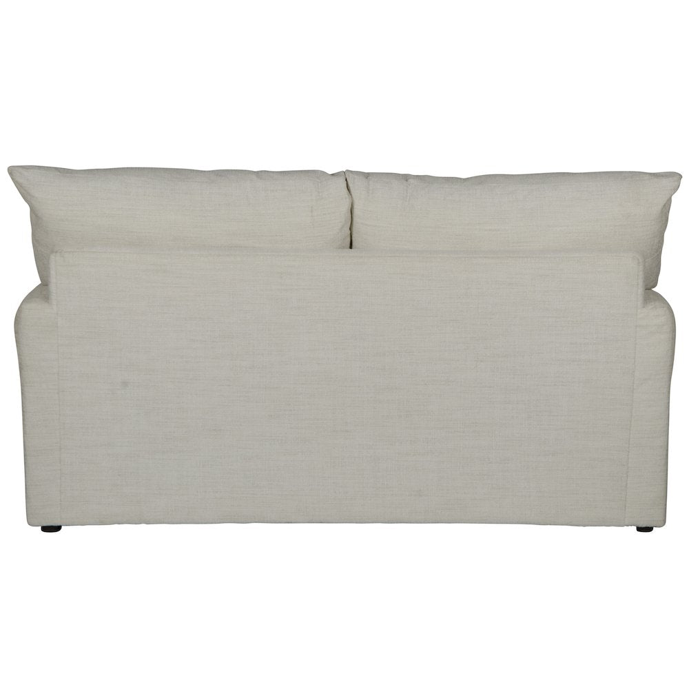 Zeller Loveseat in White Color