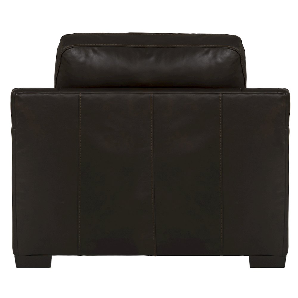 Marco Italian Top Grain Leather Match Chair