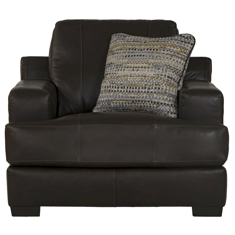 Marco Italian Top Grain Leather Match Chair