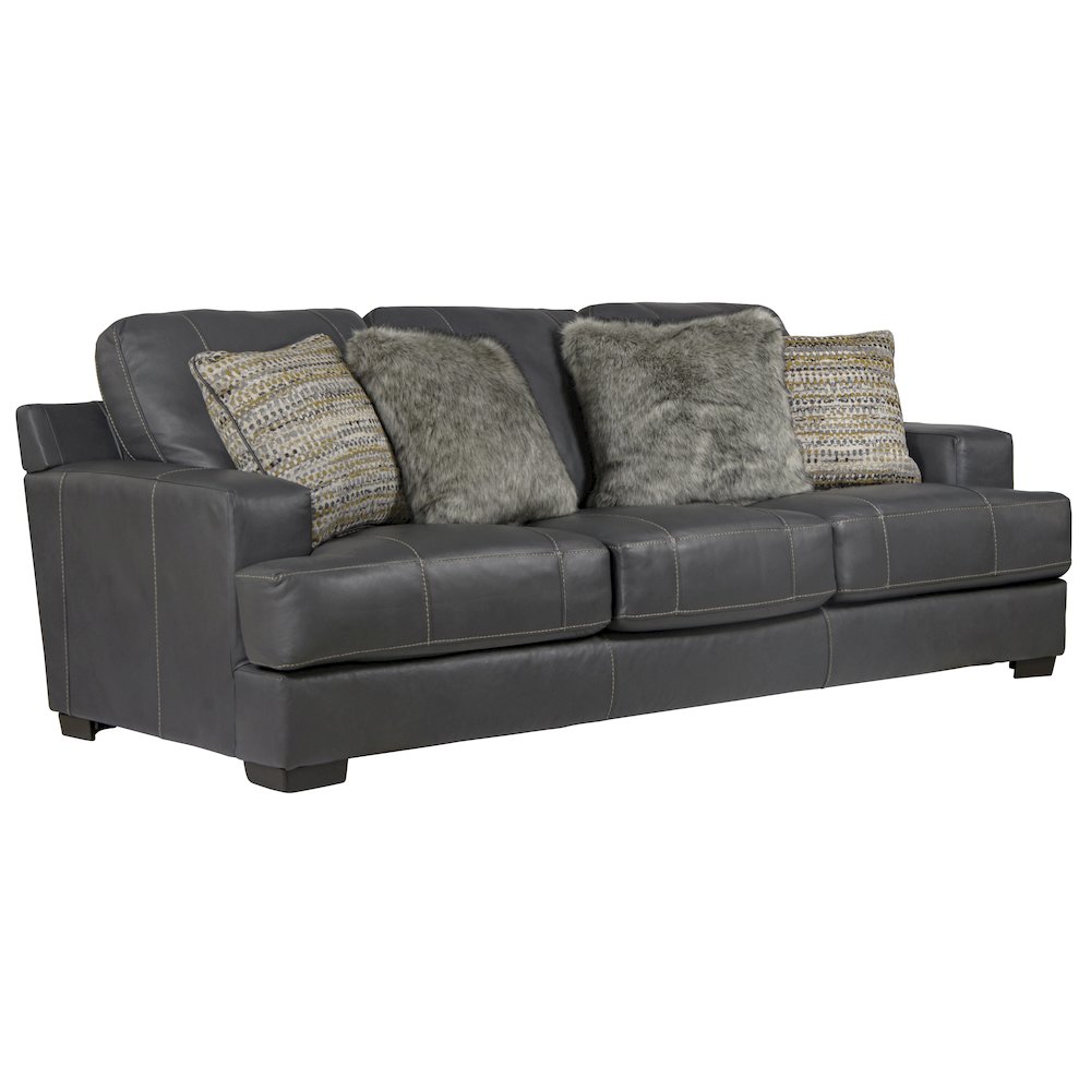 Marco Top Grain Italian Leather Match Sofa