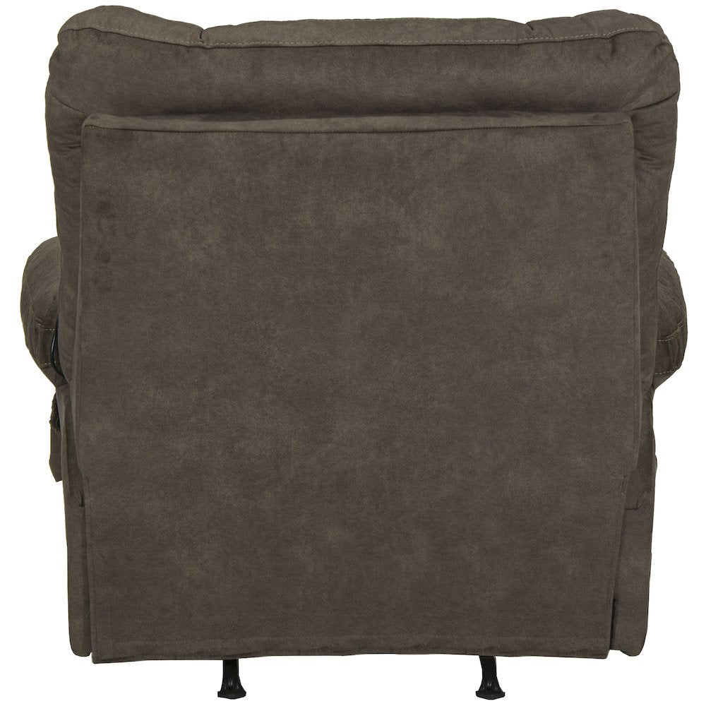 Manfred Rocker Recliner w/Heat & Massage in Buckskin color