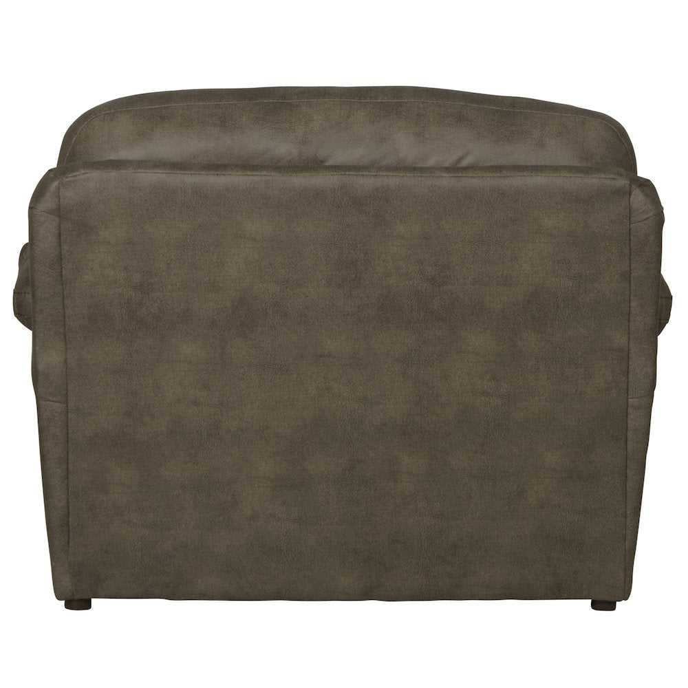 Bradshaw Oversized Chair in Brown Color