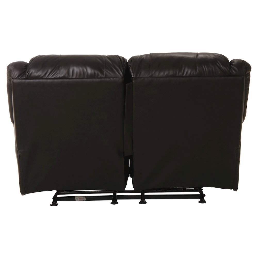 Transformer II Italian Leather Match Rocking Reclining Loveseat