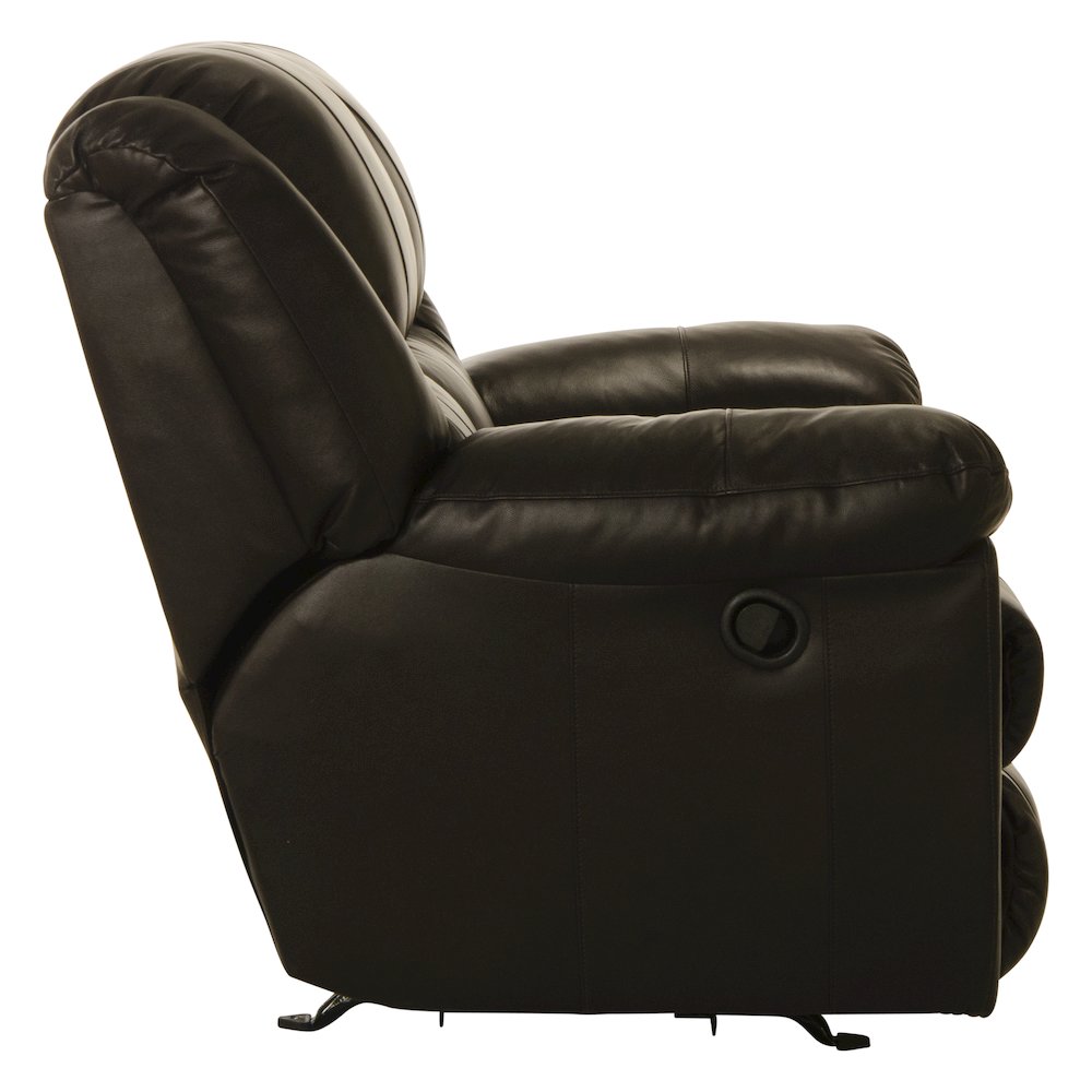 Transformer II Italian Leather Match Rocking Reclining Loveseat