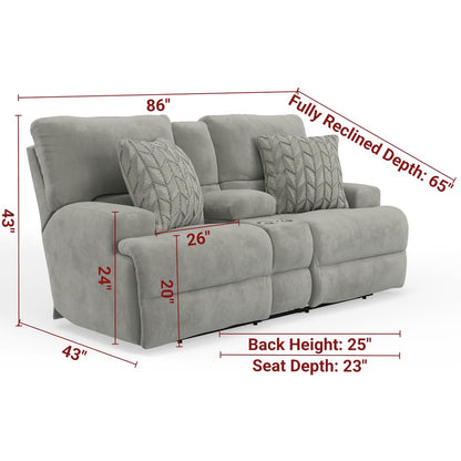 Renaldo Zero Gravity Power Reclining Loveseat
