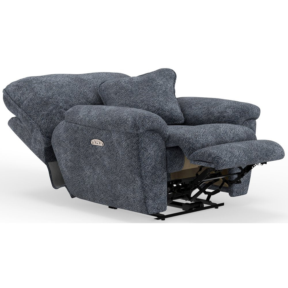 Paxon Deep Seat Power Lay Flat Recliner with Power Adjustable Headrest