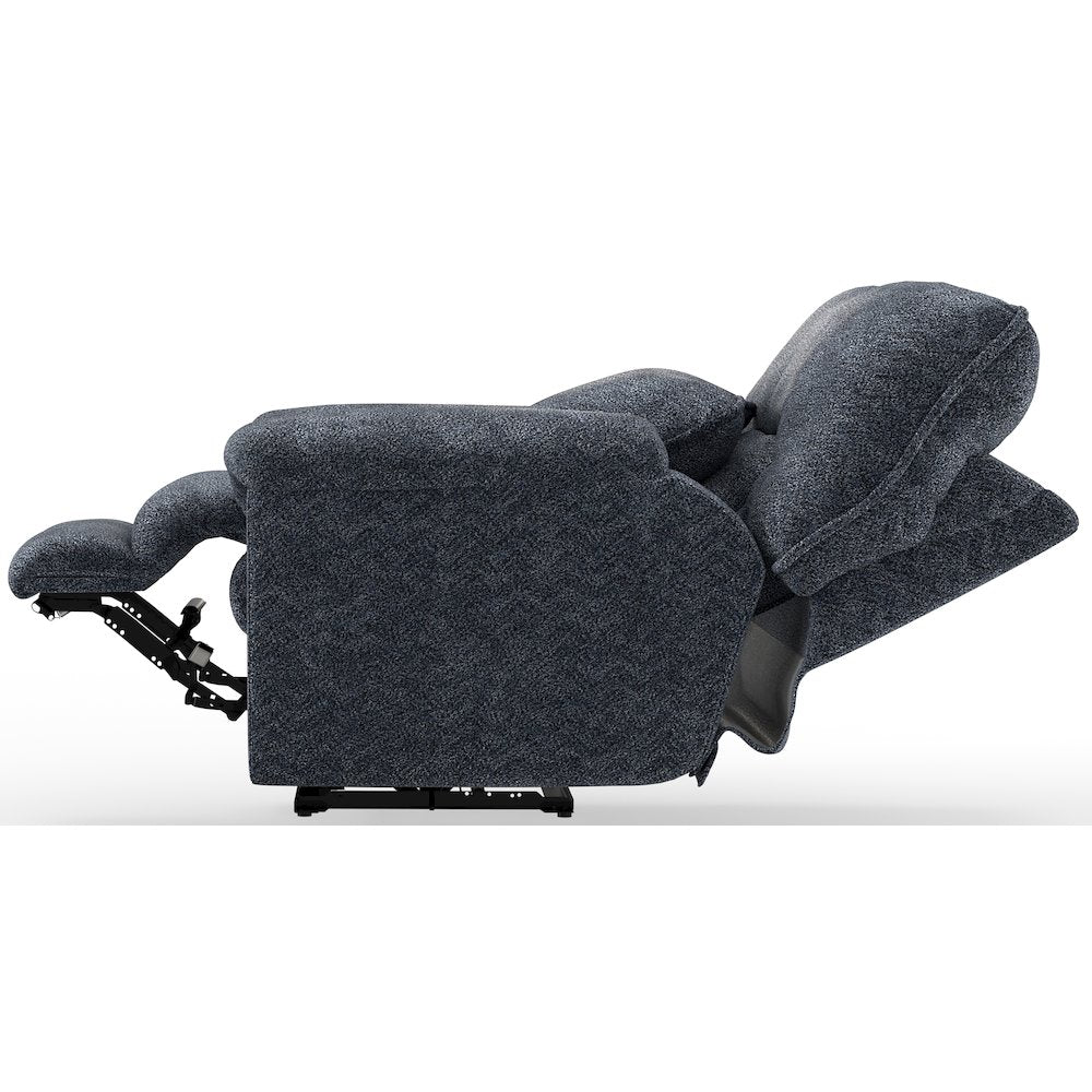 Paxon Deep Seat Power Lay Flat Recliner with Power Adjustable Headrest