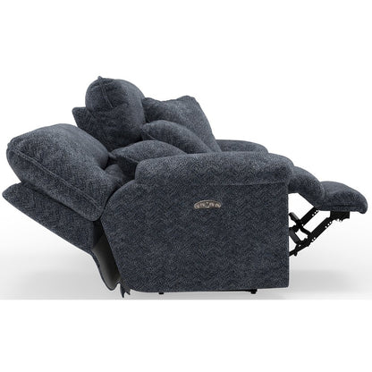 Paxon Deep Seat Power Reclining Loveseat with Power Adjustable Headrest
