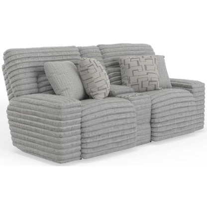 Lynx Power Reclining Console Loveseat with Zero Gravity