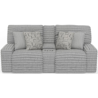 Lynx Power Reclining Console Loveseat with Zero Gravity