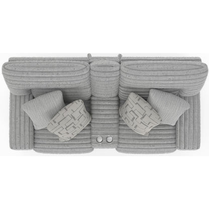 Lynx Power Reclining Console Loveseat with Zero Gravity