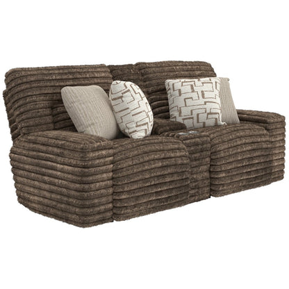 Lynx Power Reclining Console Loveseat with Zero Gravity