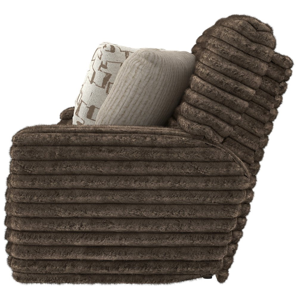 Lynx Power Reclining Console Loveseat with Zero Gravity