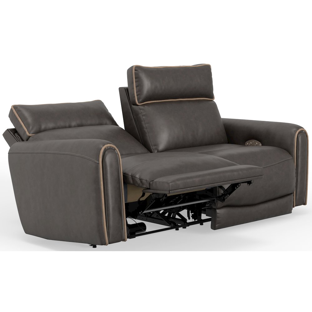 Nico Power Reclining Loveseat with Power Adjustable Headrest