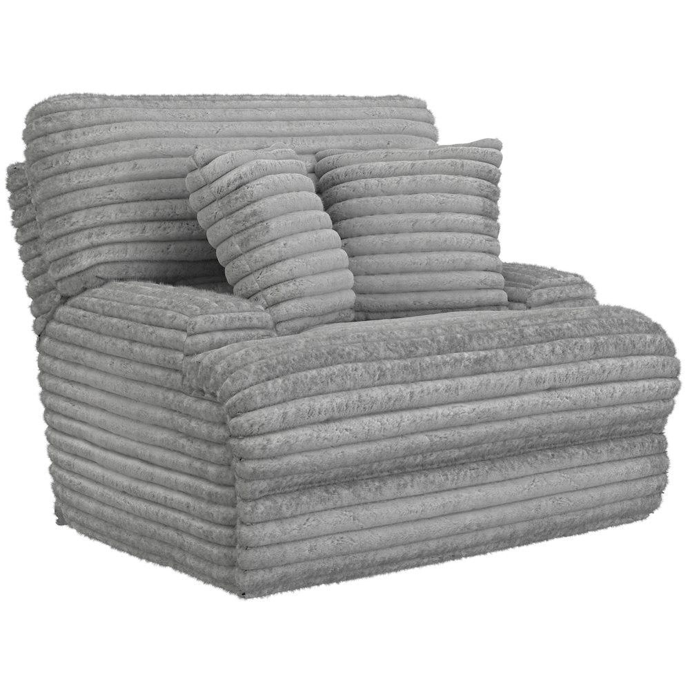 Oversized Deep Seat Power Recliner with Power Adjustable Headrest (Moonstruck)