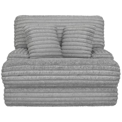 Oversized Deep Seat Power Recliner with Power Adjustable Headrest (Moonstruck)