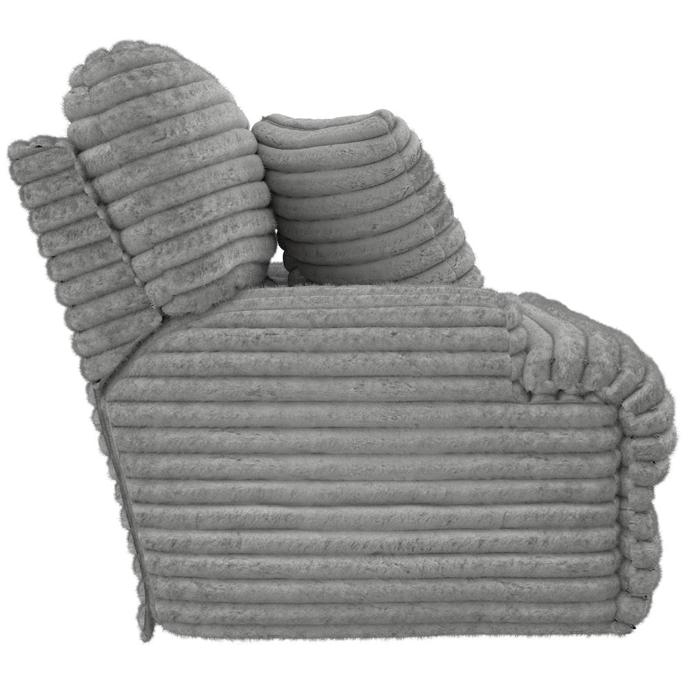 Oversized Deep Seat Power Recliner with Power Adjustable Headrest (Moonstruck)