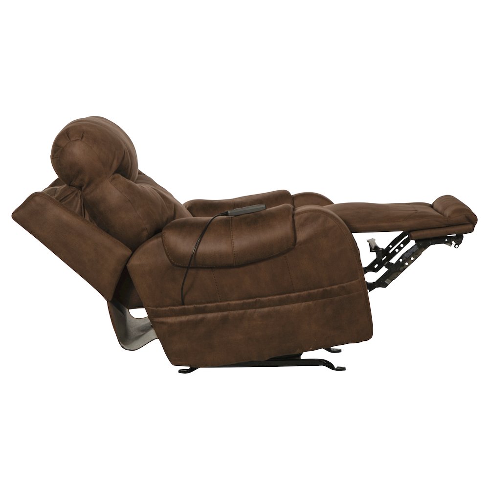 Recharger Power Rocker Recliner with Power Adjustable Headrest & Lumbar