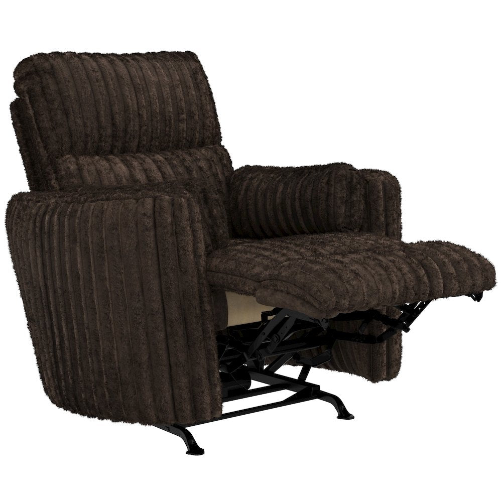 Daydream Power Rocker Recliner in Chocolate color