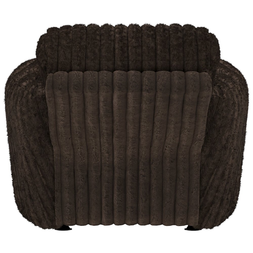 Daydream Power Rocker Recliner in Chocolate color