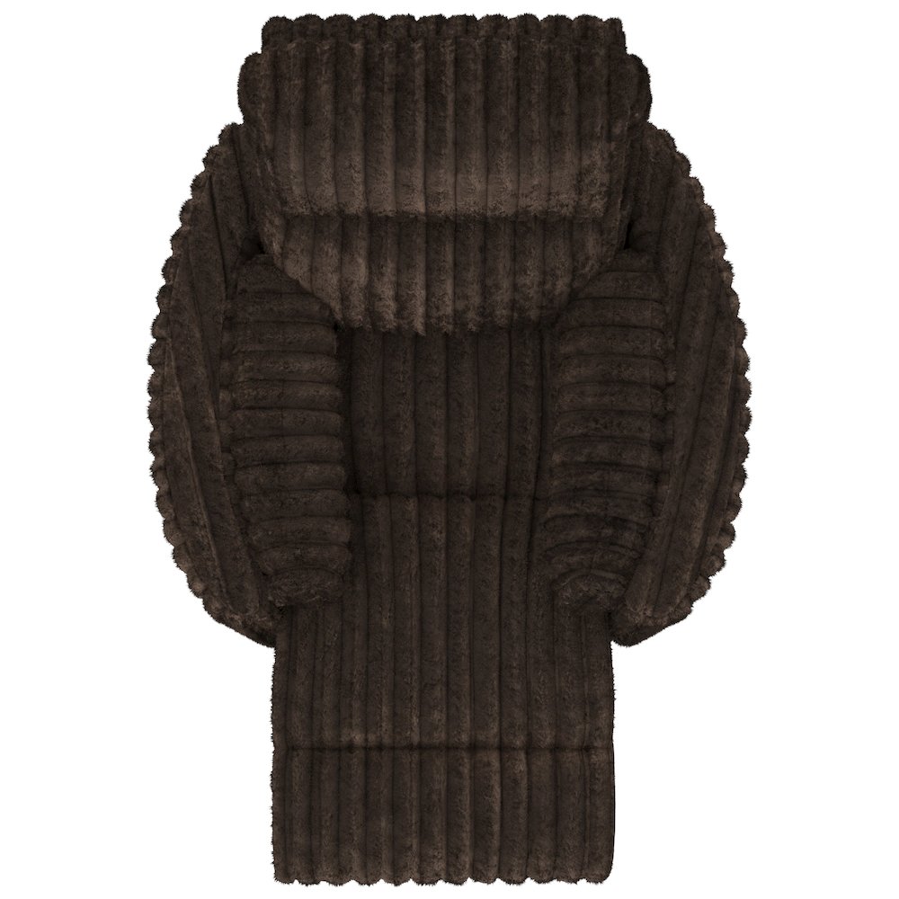 Daydream Power Rocker Recliner in Chocolate color