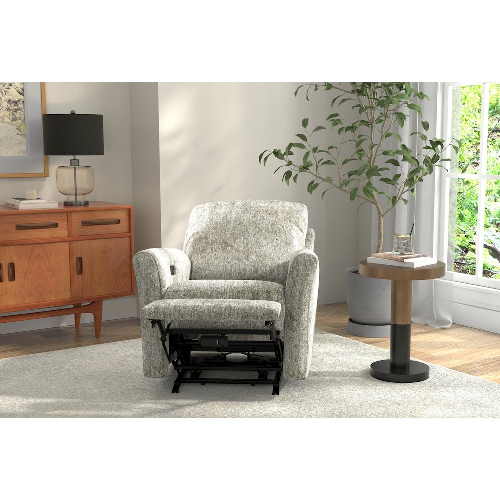 Belton Power Rocker Recliner in Stone color