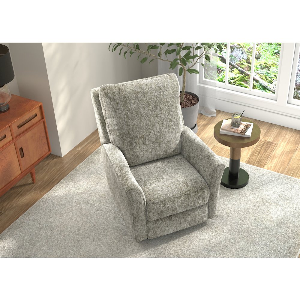 Belton Power Rocker Recliner in Stone color
