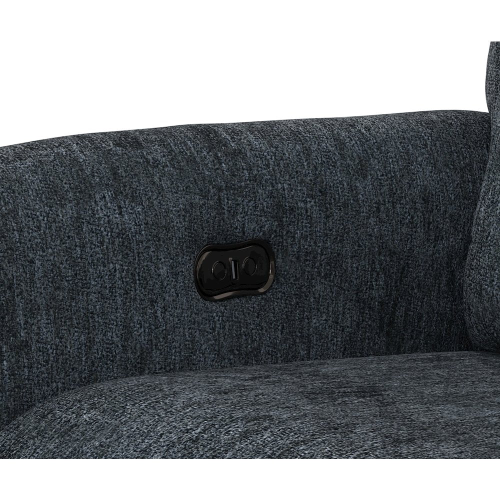 Belton Power Rocker Recliner in Mineral color