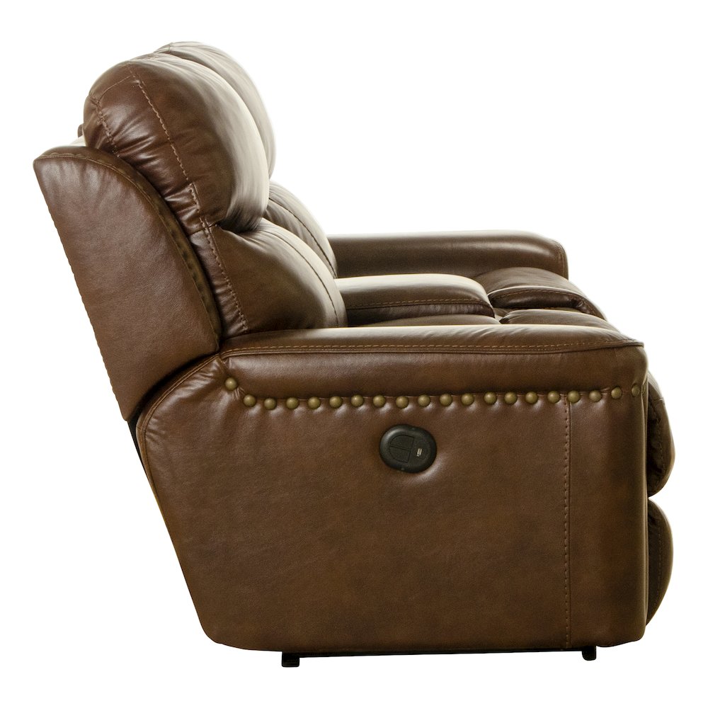 Ceretti Power Reclining Console Loveseat