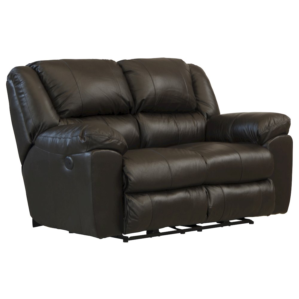 Transformer II Italian Leather Match Power Reclining Loveseat