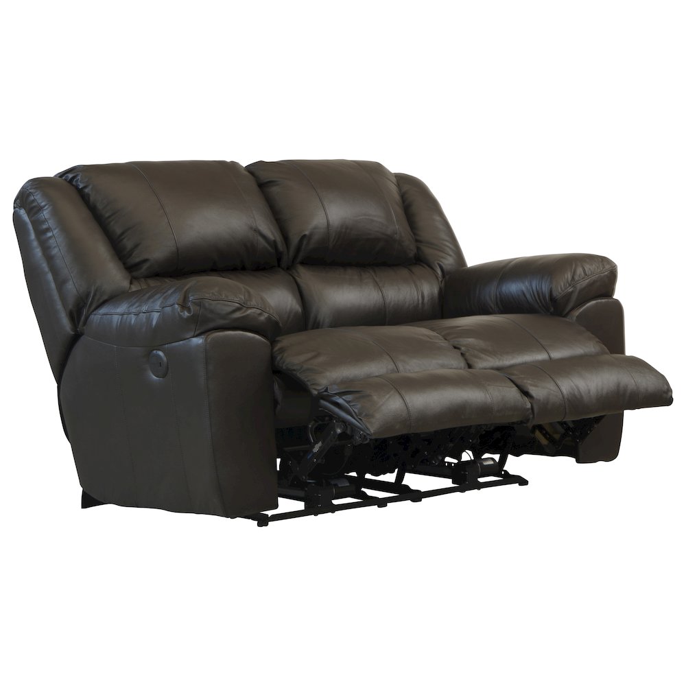 Transformer II Italian Leather Match Power Reclining Loveseat