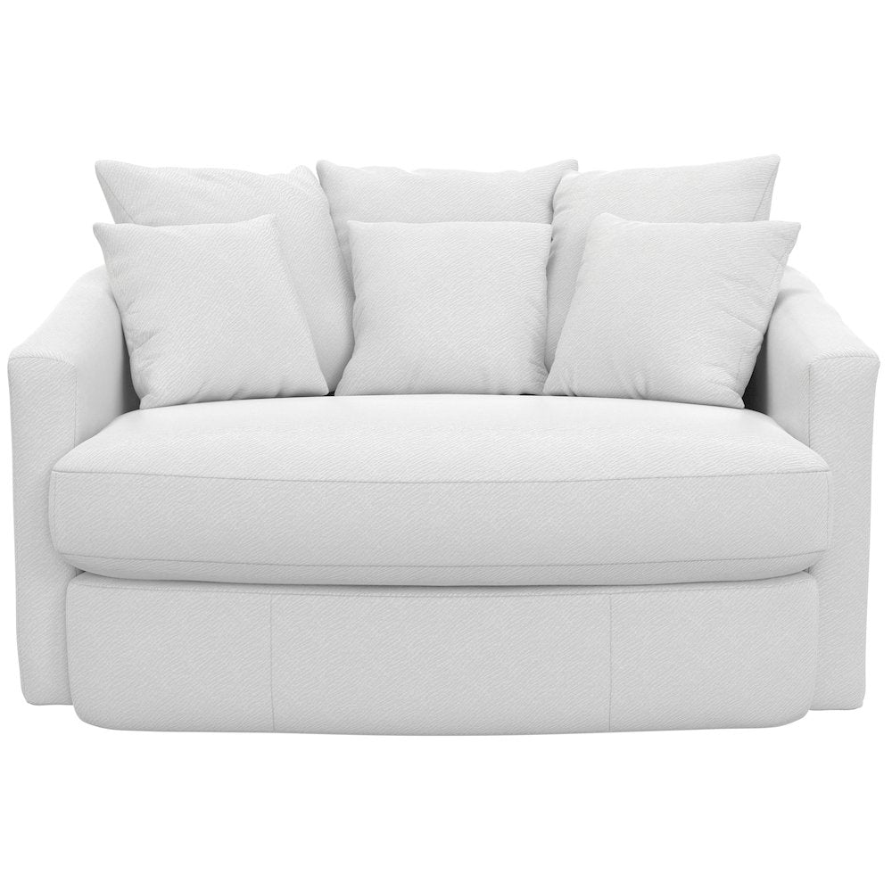Matty Cuddle Chaise in White Color