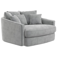 Matty Cuddle Chaise in Grey Color
