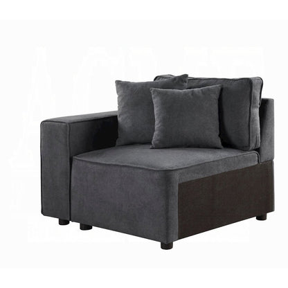 Silvester Modular - Armrest (2Pcs), Gray Fabric