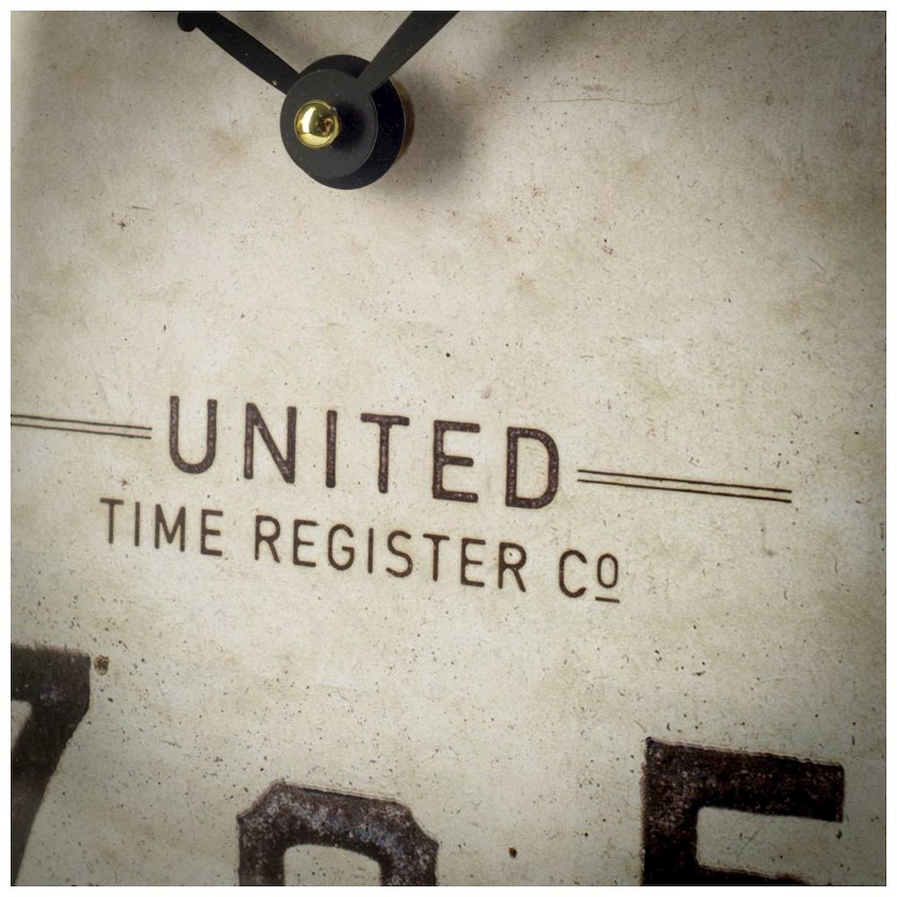 Lindsay 19" Round Large Industrial Wall Clock